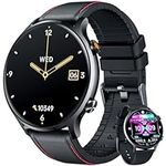 Smartwatch Fitness Watch Bluetooth Call - 1.39" Smart Watch for Men with Heart Rate Oxygen Blood Pressure Sleep Monitor 114 Sports Modes Step Counter Activity Trackers Compatible with Android iOS