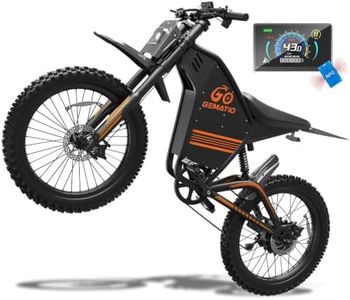 6000W/2500W/2000W Electric Bike for Adults & Teens, Fast eBike with 65V 35AH/52V 25Ah/48V 20Ah/15Ah Long Range Battery, Full Suspension, All Terrain Fat Tire E Bike for 5'2"-6'8" All Level Rider