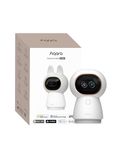 Aqara 4K UHD Dual-Lens Camera Hub G350,Indoor Security Camera with 9X Zoom, 360° Pan & Tilt, AI Auto-Tracking, Facial/Gesture Recognition, Works with Apple HomeKit, Alexa, Google Home, SmartThings