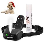 Citronella Spray Dog Training Collar with Remote Control, 2 Training Modes Citronella Spray Dog Bark Collar, No Electric Shock Humane Safe Rechargeable & IPX5 Waterproof Anti-Bark Device Dogs