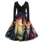 Halloween Costumes for Women, Dresses for Women UK Sexy Halloween Costumes Women Ladies Dressing Gowns Halloween Outfits New Years Eve Dresses for Women Halloween Costumes (A29,XXL)