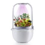 Dragon-Lily Smart Succulents Pots Planter Box Home Office Tabletop Garden with LED Grow Light and Timer All-in-one Smart Succulents Planter