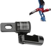 Archery Bow Stabilizer Single Side V-bar Fully Adjustable V-Bar Mount Quick Disconnect Bow Rod Stabilizer (Black)