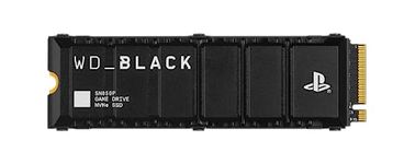 WD_BLACK 1TB SN850P NVMe M.2 SSD Officially Licensed Storage Expansion for PS5 Consoles, up to 7300MB/s, with heatsink - WDBBYV0010BNC-WRSN