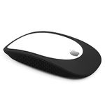 Oboe Silicone Mouse Case Cover Protective Skin Compatible with Apple Magic Mouse 1/2 Magic iPad Mouse (Black)