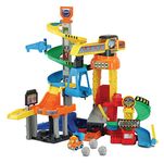 VTech Toot-Toot Drivers Construction Site, Car Tracks for Kids with Lights and Sounds, Vehicle Playset with Included Dumper Truck, 12 Months, 2, 3, 4 + Years, English Version,Multicolor,Medium