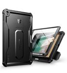 Dexnor for ipad 9.7"(2017-2018) Case, [Built in Screen Protector and Kickstand] Heavy Duty Military Grade Protection Shockproof Protective Cover for ipad 9.7"(2017-2018) - Black