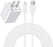 2in1 [ Apple MFi Certified ] 10Ft L