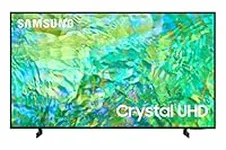 SAMSUNG 50-Inch Class Crystal UHD CU8000 Series with Object Tracking Sound Lite, Q-Symphony, Ultra Slim, Solar Remote, Smart TV with Alexa Built-in - [UN50CU8000FXZC][Canada Version] (2023)