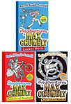 Rachel Renee Russell The Misadventures of Max Crumbly 3 Books (Locker Hero,Middle School Mayhem, Masters of Mischief)