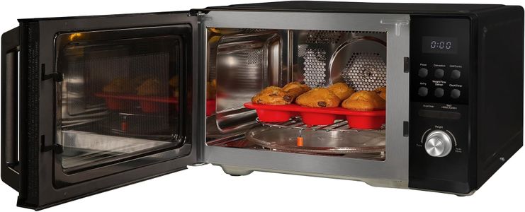 Russell Hobbs 25L 4-in-1 Digital Microwave with Air Fryer – Black