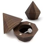 MUUJEE Diamond Shaped Ring Box - Wo