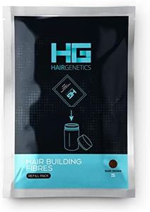 Hair Genetics Dark Brown Hair Fibres 22g Refill Pack (Dark Brown) for Hair Loss Treatment and Thinning Hair