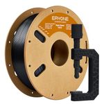 ERYONE High Speed PETG Filament 1.75mm +/- 0.03mm, 3D Printing Filament PETG Fit Most FDM Printer, 1kg (2.2LBS) / Spool, Black