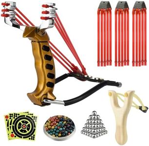 JTXCDFHMJ Slingshot,Wrist Sling Rocket Professional Hunting Sling Shot with Solid Wooden Slingshot,Outdoor, Hunting-for Adult