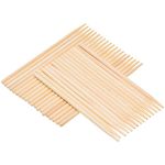 Kare & Kind 100 PCS Bamboo Stylus for Scratch Art - Engraving Tool for Scratch Pads for Arts, Crafts, DIY Items - Also for Painting, Drawing