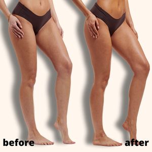Skinny Tan Body Glow Gradual Tan Lotion – Vegan, Coconut & Vanilla, 280ml