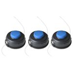 labwork 3-PACK T25 String Trimmer Head Replacement for 966674401 Weedeater Cutter Line Head Bump