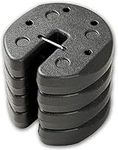 OKSTENCK 28lbs Canopy Weight Plates 4PCS,Heavy Duty Shelter Weights for Outdoor Pop up Gazebo Tent (7 lbs/PCS)