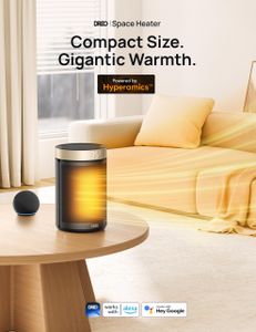 Dreo 1500W Smart Electric Heater – Portable Space Heater