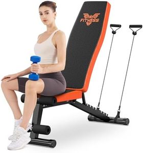 Botifly Banc de musculation réglable pliable avec dossier réglable sur 8 positions Banc de fitness Banc incliné pour un entraînement complet du corps Capacité de poids de 660 lbs