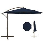 Blue Wave Offset Umbrellas