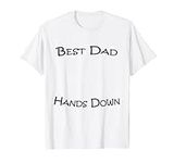 Mens Best Dad Hands Down Kids Craft