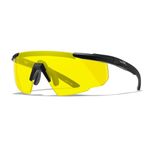 Wiley X │ Saber Advanced | Safety Glasses Men | Shooting Tactical Military Airsoft | Sport Sunglasses | Perfect for Running Biking Outdoor Hiking