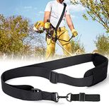 Trimmer Shoulder Strap, Blower Strap Trimmer Harness Strap with Adjustable Design, Mower Nylon Belt for Garden Brush Cutter Lawn Mower (1PCS)