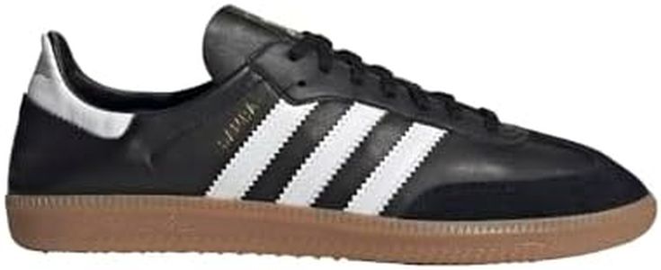 adidas Samba Decon Mens Sneakers, Black Gum, 12 US