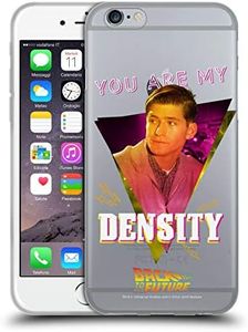 Head Case Designs Officially Licensed Back to The Future Density I Quotes Soft Gel Case Compatible with Apple iPhone 6 / iPhone 6s