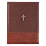 Portfolio Brown Two-tone Cross John 3:16