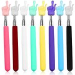 8 Pcs Telescopic Instruction Stick, Pointer, Meetings, Presentation, Class, School Class (Multicolor)