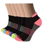 VRD SOCKS Womens Running Socks, 6 P