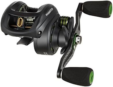 Piscifun Phantom Lightest Carbon Baitcasting Reel - Only 5.7oz, 17LB Carbon Fiber Drag 7.0:1 Dual Brakes Baitcaster Fishing Reel (7.0:1 Left Handed)