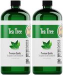 Natures-Star 2 Pack 16oz - Bulk Size Tea Tree Essential Oil (32 Ounce Total) - Therapeutic Grade Essential Oil - 16 Fl Oz Tea Tree Oil Bottles - Bulk Essential Oils