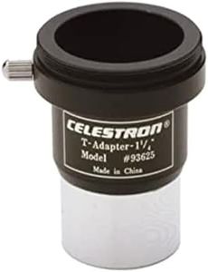 Celestron Universal T-Adapter, Fits Telescopes with 1.25" Focuser, Attach DSLR Camera to Telescope for Astrophotography (93625)