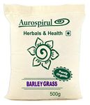 Aurospirul Organic Certified Barley Grass - 500g Powder (Pack of 1)