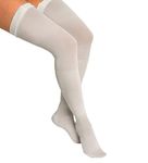 ITA-MED Unisex Anti-Embolism Compression Stockings - 18 mmHg, Thigh High, Made in USA