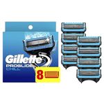 Gillette ProGlide Chill Men's Razor Blade Refills, 8 Refills, Cooling Technology Chills Skin