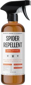 Kate's Home & Garden Spider Repellent Indoor. All Natural Peppermint Oil Spray for Spiders & Outdoor (16oz, Non Toxic Pesticide & Insecticide, Pet Safe)