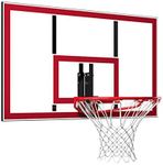 Spalding 44" Shatter-Proof Polycarbonate Backboard & Rim Combo