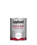 Leyland Wood & Metal Non Drip Gloss, Brilliant White, 1.25 Litre