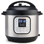 Instant Pot Duo 7-in-1 Electric Pressure Cooker, Slow Cooker, Rice Cooker, Steamer, Saute, Yogurt Maker, Warmer & Sterilizer, Includes Free App with over 1900 Recipes, Stainless Steel, 3 Quart