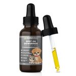 Buddy’s Best Spot On Dewormer for Cats & Dogs: Dual-Action Cat Worming Treatment, Worming Treatment for Cats, Effective Cat Wormer, Natural Spot On Parasite Defence, Safe & Easy Application - 50ml