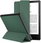 Arae Case for Kindle Paperwhite 11th Generation and Signature Edition 2021 Released, Ultra Slim Trifold PU Leather Smart Cover with Auto Sleep and Wake, Premium Protective Case, Green