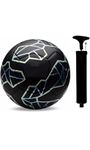 SPORTS TECH Football for All Ages Suited for The Grass Fields | PU | Suitable for Grass |Practice Ball | Soccer Ball | for Men/Women | Football Size - 5 (Messi)