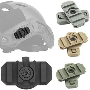 Équipement Tactique, Adaptateur Picatinny Rotatif, Accessoire de Casque Airsoft Gear extérieur, Support de Rail latéral pour Aile de Casque