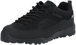 HI-TEC(ハイテック) HKU11 AORAKI WP Hiking Shoes, Breathable, Waterproof, Mountain Climbing, Outdoor Activities, Black, 23.5 cm 2E