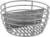 Sunnydaze Kamado Grill Basket - Removable Charcoal Basket with Divider - Fits 15" Kamado Charcoal Grills